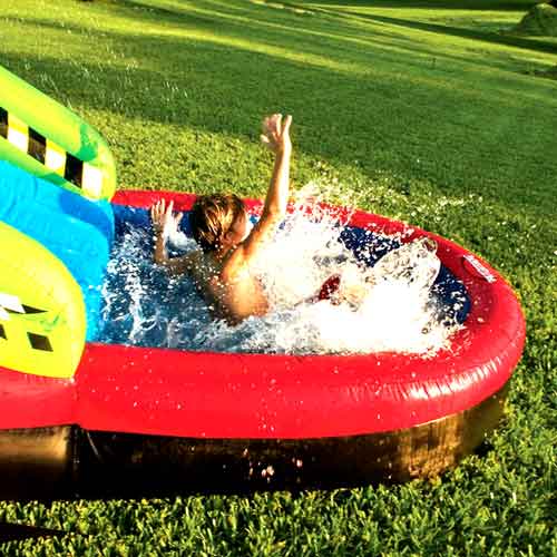 Ultimate Inflatable Backyard Water Park! - The Green Head