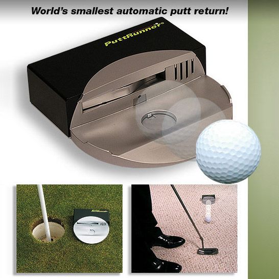 ClevEarl PuttRunner World's Smallest Automatic PuttReturn System