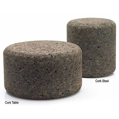 Solid Cork Tables & Stools by Designer Jasper Morrison The Green Head