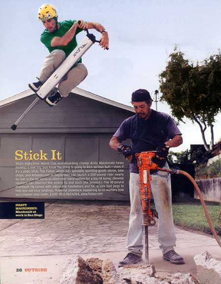 FlyBar Model 1200   Heavy Duty Trick Pogo Stick