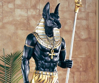 Lifesize Egyptian Anubis Sculpture - The Grand Ruler