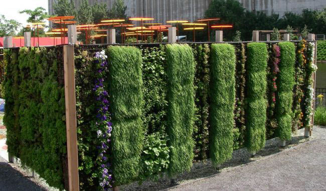 Outdoor Living Wall Planters - The Green Head