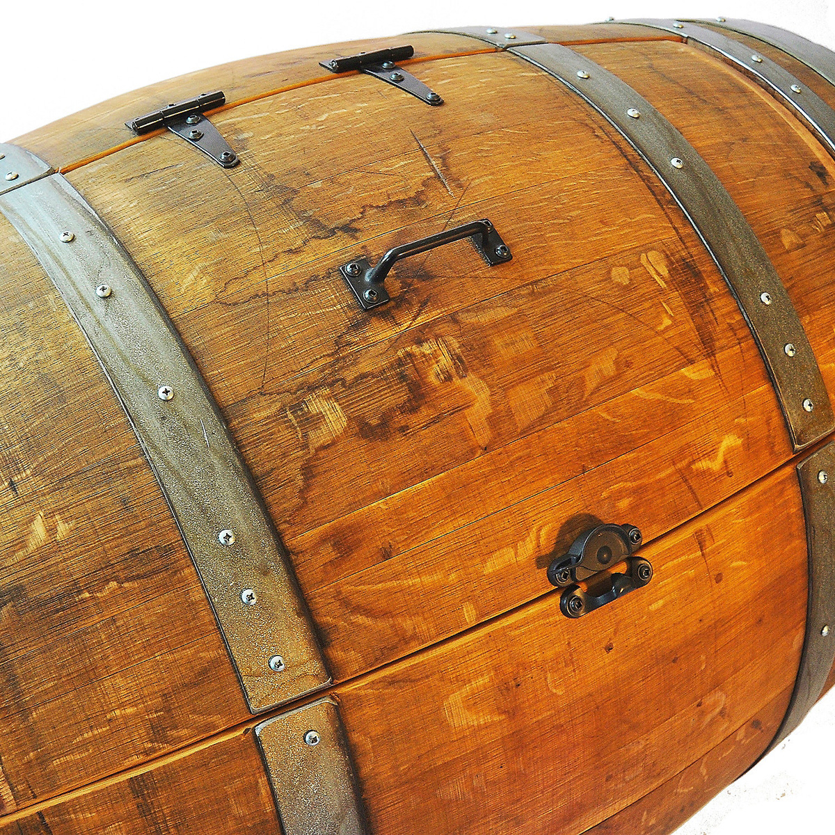 Reclaimed Wine Barrel Ice Chest The Green Head