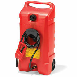 Flo N' Go Duramax - Portable 14-Gallon Gas Can with Fuel Siphon