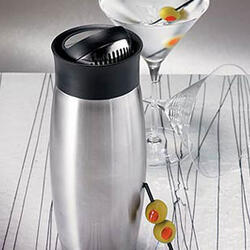 All-in-One Flip-Top Cocktail Shaker  - 
