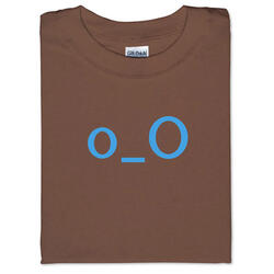o_O Anonymous Twitter Shirt