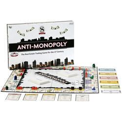 Anti-Monopoly Board Game - Free Enterprise Versus Monopoly