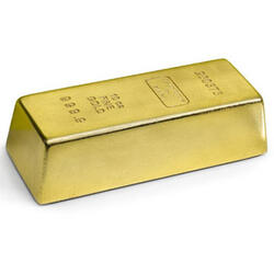 Bar of Gold Door Stop