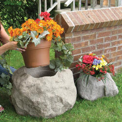 Blossom Boulders - Faux Rock Planters