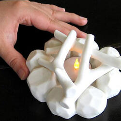 Campfire Tea Light Holder
