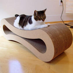 Cardboard Cat Lounger