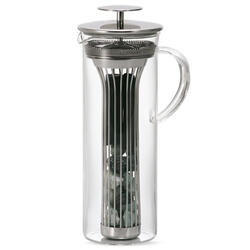 Charcoal Water Pitcher - Filters with Louseki Stones and Binchotan Charcoal