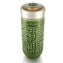Dragon Double-Walled Travel Tumbler for Tea