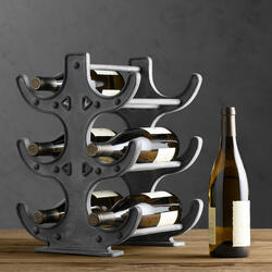 Factory Table Wine Rack