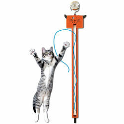Fling-ama-string Motorized Cat Toy