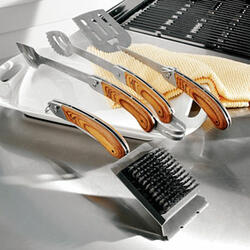 Folding Grill Tools - Collapse for Compact Storage