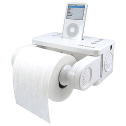 iCarta - iPod Dock / Toilet Paper Holder