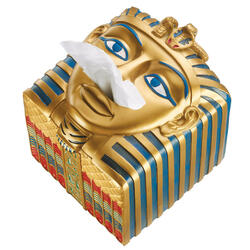 King Ah-Ah-Choo - Egyptian Tissue Box Cover