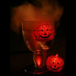 LED Light Up Ice Cube Pumpkins
