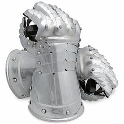 Medieval Steel Gauntlets