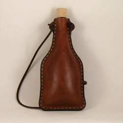 Natural Leather Flask  - 
