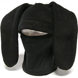 Ninja Bunny Mask w/ Secret Pockets Hidden in the Ears