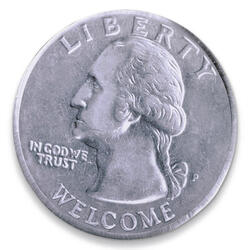 Novelty Quarter Mat