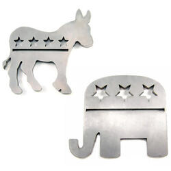 Political Party Steak Branding Irons