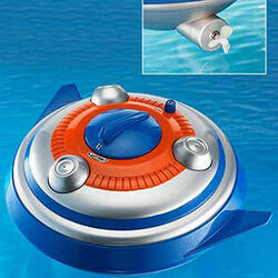 Remote-Controlled Water Spraying Gunboat