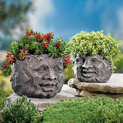 Rock Face Planters
