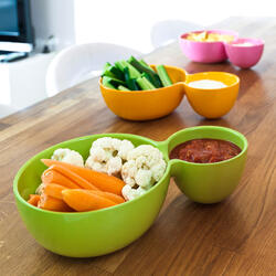 Sagaform Parrot Double Bowl