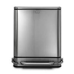 simplehuman Steel Bar Step Trash Can / Recycler