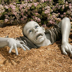 Lifesize Zombie Garden Sculpture