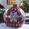 Massive Outdoor Lighted Christmas Ornaments