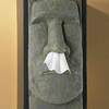 Tiki Head Tissue Box Cover