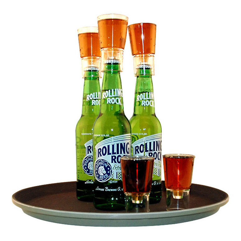 Bottle Topper Shot Glasses
