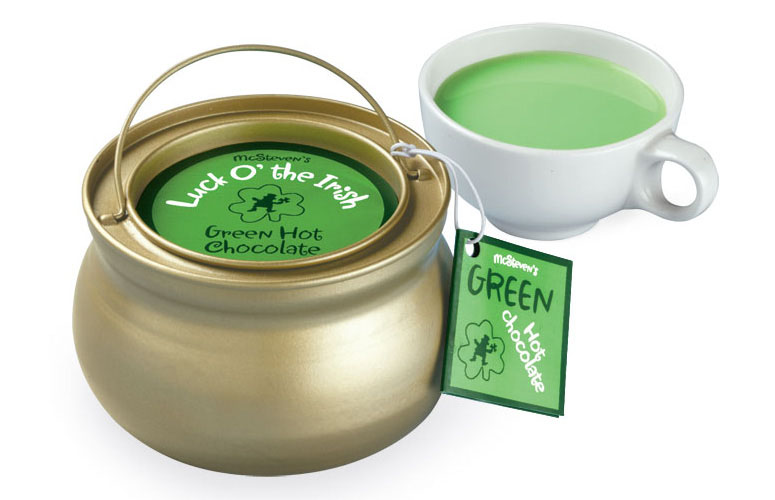 Pot O' Gold - Green Hot Chocolate