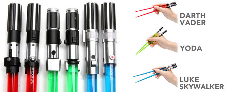 Star Wars Lightsaber Chopsticks