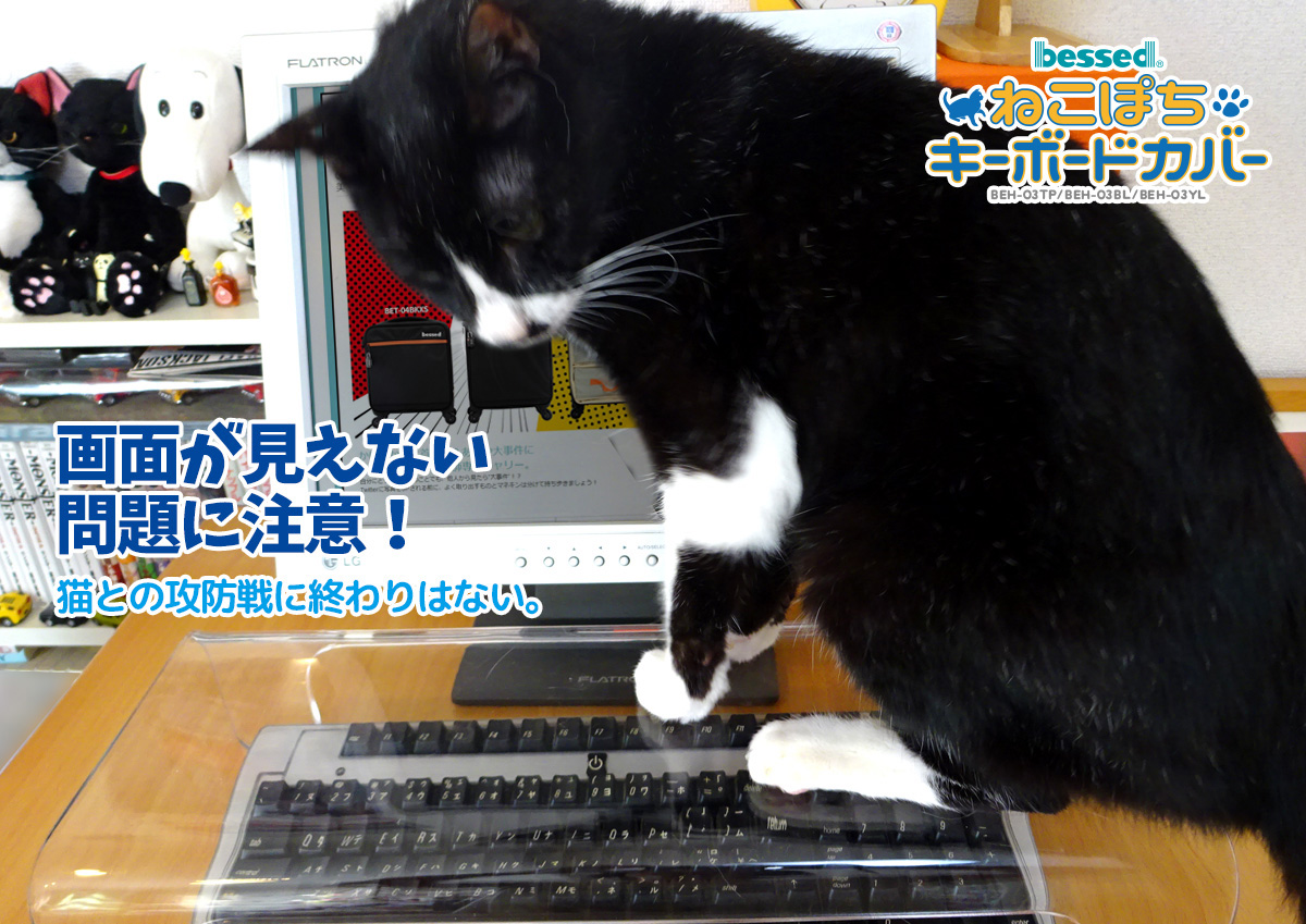 Transparent Acrylic Cat Keyboard Caps for Desk Cover Protector Anti-Cat Laptop Stand 2 in 1 computer monitor stand