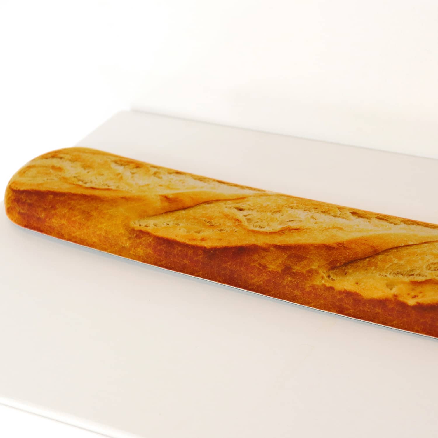 thumbnail image 2 of Aatacas Soft Toast Bread Baguette Shape Anti-Skid Keyboard Wrist Rest Support For Office,Computer,Laptop& Mac,Slow Bounces Back Foam For Easy Typing & Pain Relief: Mouse Pads 2 of 14
