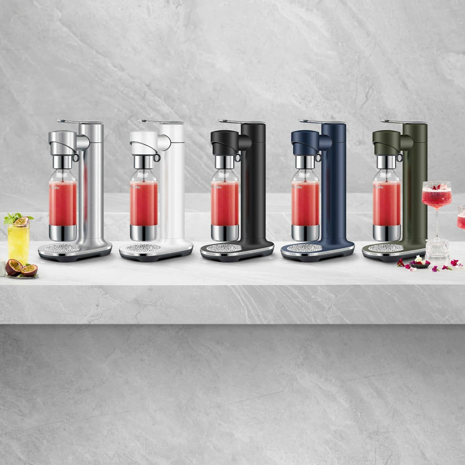 Breville InFizz Fusion Turn Nearly Any Drink Into A Sparkling Breville InFizz Fusion Turn Nearly Any Drink Into A Sparkling