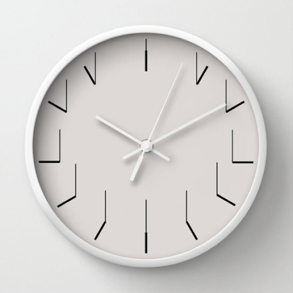 Clock Hands Wall Clock The Green Head