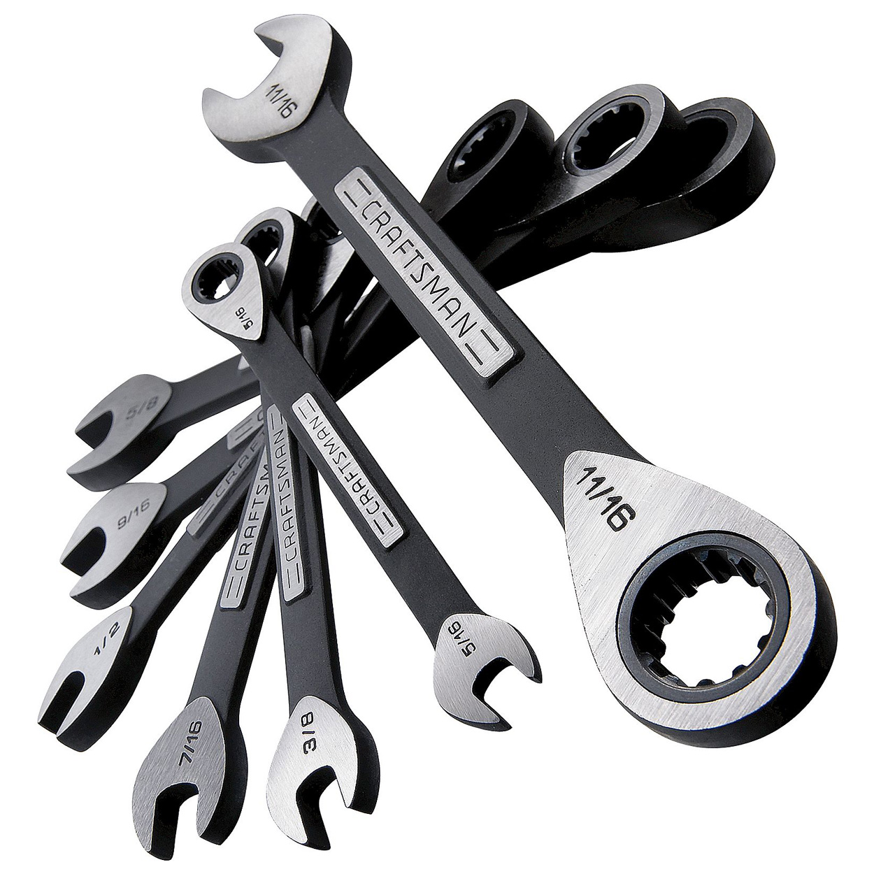 Craftsman 7-piece Universal Ratcheting Wrench Sets | The Green Head