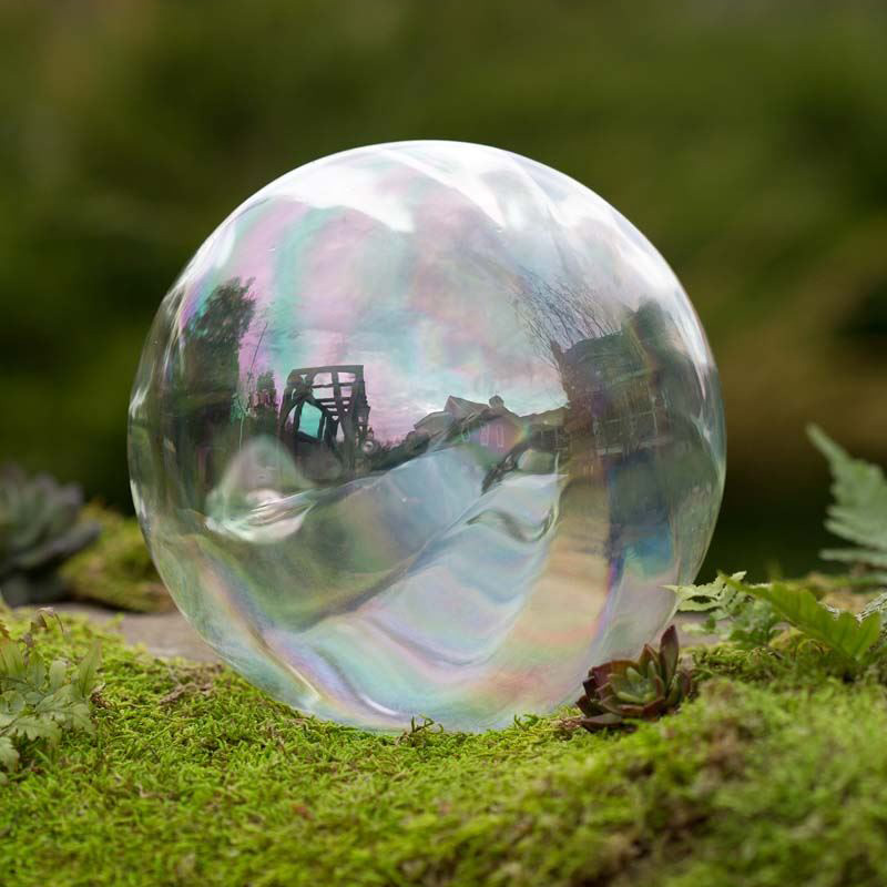 Realistic Giant Glass Bubble Garden Ornament
