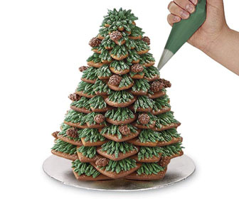 3D Christmas Tree Cookie Cutter Kit