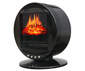 3D Motion Fireplace Desktop Heater
