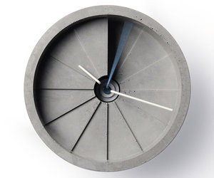 4th Dimension Concrete Clock