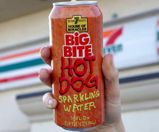 7-Eleven Hot Dog Flavored Sparkling Water