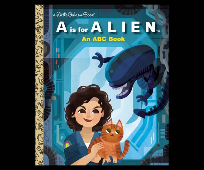 A Is for ALIEN: An ABC Book - Little Golden Book