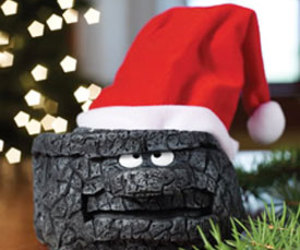 Animated Singing and Dancing Christmas Coal